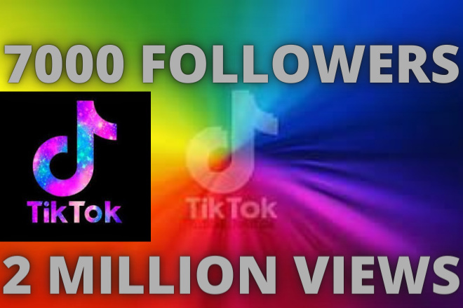 7,000 TikTok Followers with 500 000 TikTok Views for $20, freelancer Adnan Danish SMM Expert (Adnan-Danish) - Kwork