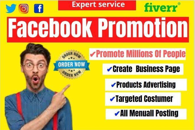 I will do Facebook marketing and Instagram promotion manager In USA for $20, freelancer Ebrahim (social_media-expart) - Kwork