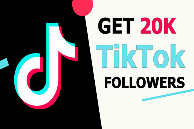 20,000 Real Followers on TikTok Guarantee for $20, freelancer Adam (Digitalgoods10) - Kwork