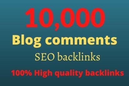 10,000 HIGH QUALITY BACKLINKS FOR YOUR WEBSITE OR BLOG SEO 